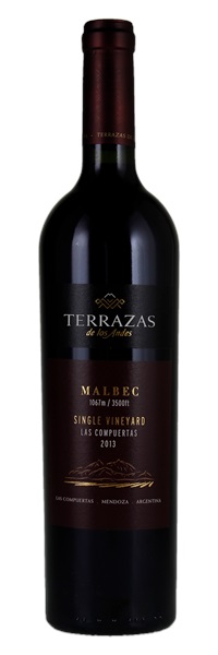 2013 Terrazas de Los Andes Single Vineyard Las Compuertas Malbec, 750ml