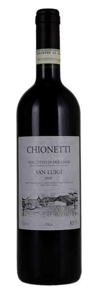 2010 Chionetti Dolcetto di Dogliani San Luigi, 750ml