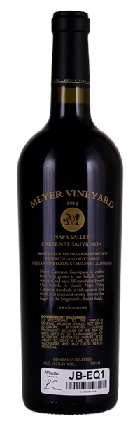 2014 Hestan Vineyards Meyer Vineyard Cabernet Sauvignon, 750ml