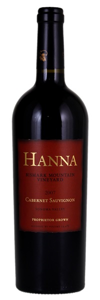 2007 Hanna Bismark Mountain Cabernet Sauvignon, 750ml