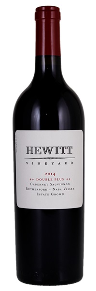 2014 Hewitt Vineyard Double Plus Cabernet Sauvignon, 750ml
