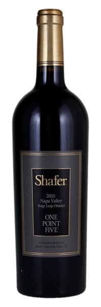 2015 Shafer Vineyards One Point Five Cabernet Sauvignon, 750ml