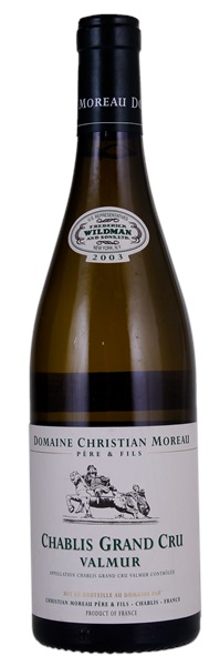 2003 Christian Moreau Chablis Valmur, 750ml