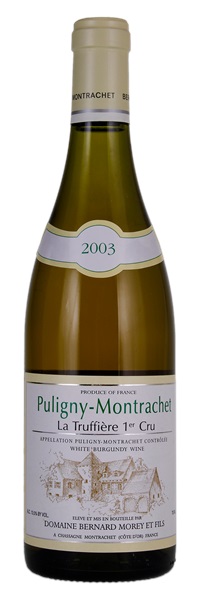 2003 Bernard Morey Puligny-Montrachet La Truffière, 750ml