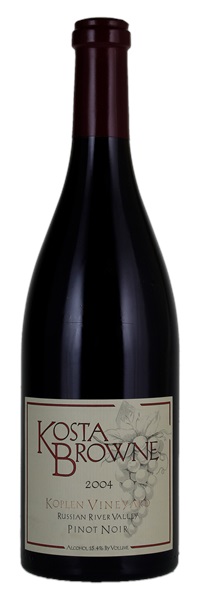 2004 Kosta Browne Koplen Vineyard Pinot Noir, 750ml