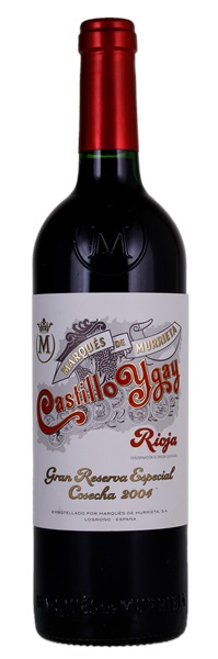 2004 Marques de Murrieta Castillo Ygay Rioja Gran Reserva Especial, 750ml