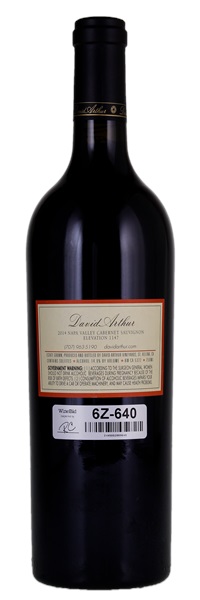 2014 David Arthur Vineyards Elevation 1147 Cabernet Sauvignon, 750ml