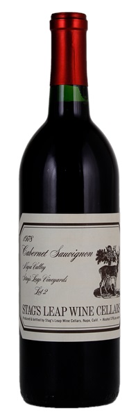 1978 Stag's Leap Wine Cellars SLV Lot 2 Cabernet Sauvignon, 750ml