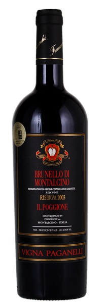 2003 Il Poggione Brunello di Montalcino Riserva, 750ml