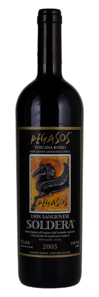 2005 Soldera (Case Basse) Toscana Rosso Pegasos, 750ml
