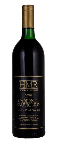 1978 Hoffman Vineyards HMR Cabernet Sauvignon, 750ml