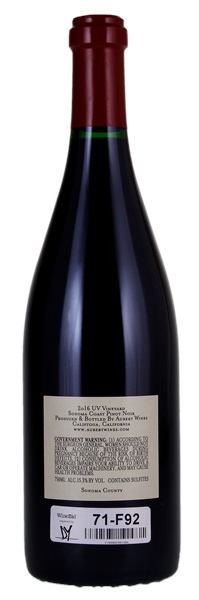 2016 Aubert UV Vineyards Pinot Noir, 750ml