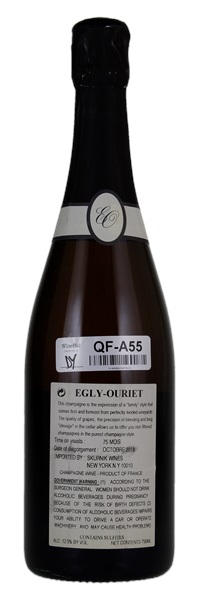 N.V. Egly-Ouriet Blanc de Noirs Les Crayères Vieilles Vignes, 750ml