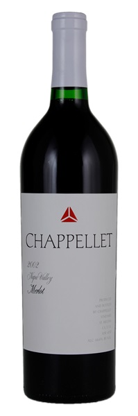 2002 Chappellet Vineyards Merlot, 750ml