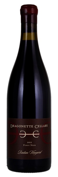 2012 Dragonette Cellars Radian Vineyard Pinot Noir, 750ml