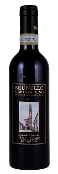 2010 Canalicchio di Sopra Brunello di Montalcino, 375ml