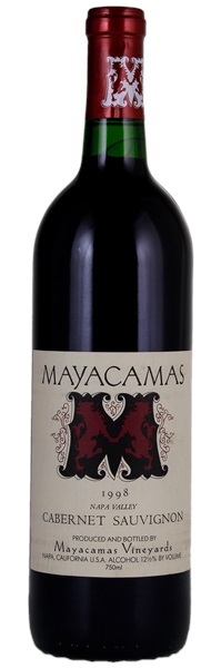 1998 Mayacamas Cabernet Sauvignon, 750ml