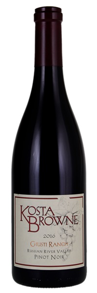 2016 Kosta Browne Giusti Ranch Pinot Noir, 750ml
