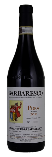 2011 Produttori del Barbaresco Barbaresco Pora Riserva, 750ml