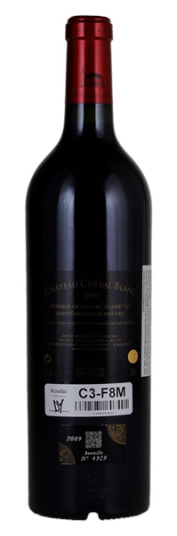 2009 Château Cheval-Blanc, 750ml