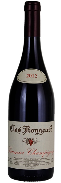 2012 Clos Rougeard (Foucault) Saumur Champigny, 750ml