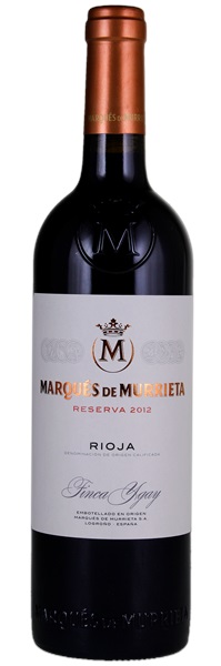 2012 Marques de Murrieta Ygay Rioja Reserva, 750ml