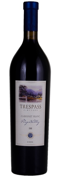 2000 Trespass Vineyard Cabernet Franc, 750ml