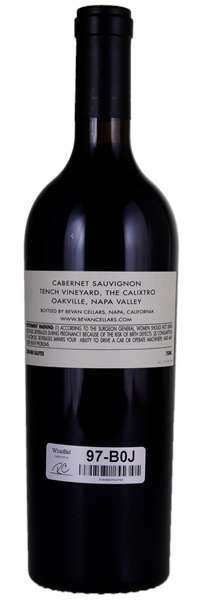 2016 Bevan Cellars Tench Vineyard The Calixtro Cabernet Sauvignon, 750ml