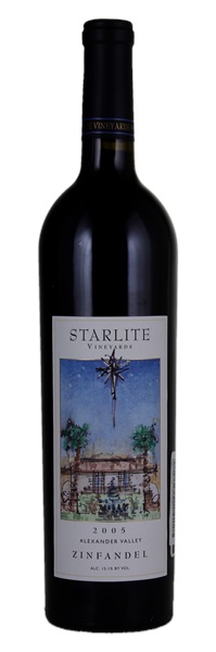 2005 Starlite Vineyards Zinfandel, 750ml