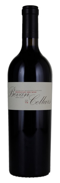 2016 Bevan Cellars Sugarloaf Mountain Red