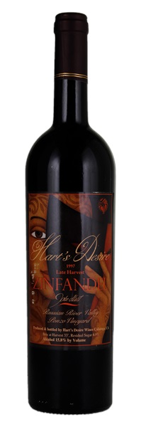 1997 Hart's Desire Ponzo Vineyards Zinfandel, 750ml