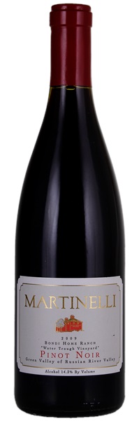 2009 Martinelli Bondi Home Ranch Water Trough Vnyd Pinot Noir, 375ml