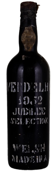1952 Welsh Brothers Jubilee Selection Verdelho Madeira, 750ml