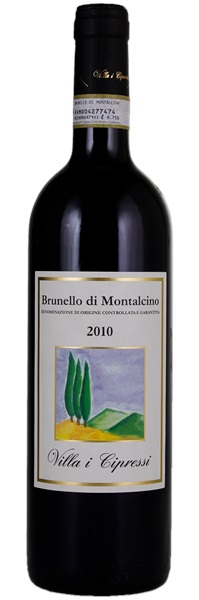 2010 Villa I Cipressi Brunello di Montalcino, 750ml