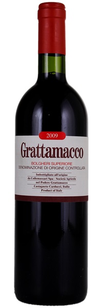 2009 Grattamacco Bolgheri Rosso Superiore, 750ml