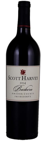 2014 Scott Harvey J & S Reserve Barbera, 750ml
