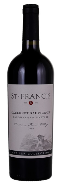 2014 St. Francis Lagomarsino Vineyard Cabernet Sauvignon, 750ml