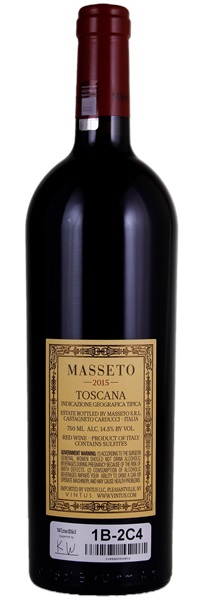 2015 Tenuta Dell'Ornellaia Masseto, 750ml