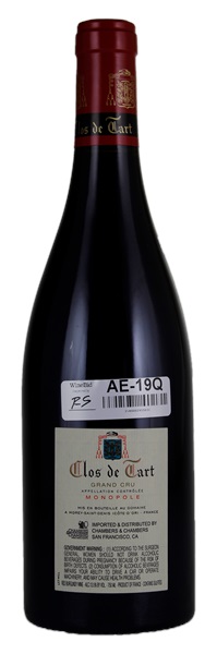 2015 Clos de Tart, 750ml