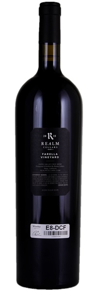 2015 Realm Farella Vineyard Red Wine, 1.5ltr