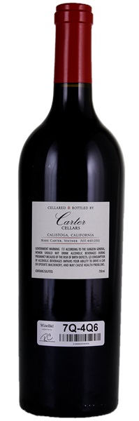 2016 Carter Cellars Weitz Vineyard Cabernet Sauvignon, 750ml