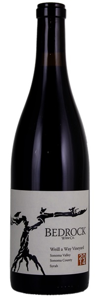 2014 Bedrock Wine Company Weill a Way Vineyard Syrah, 750ml