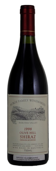 1998 Burge Family Winemaker's Olive Hill Red Blend, 750ml