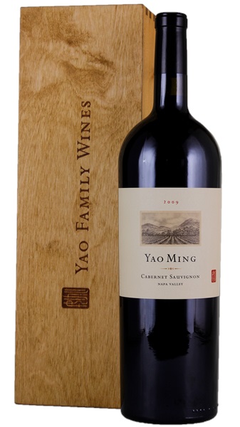 2009 Yao Family Wines Yao Ming Cabernet Sauvignon, 1.5ltr