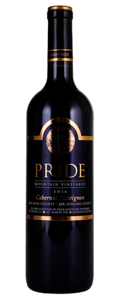 2016 Pride Mountain Cabernet Sauvignon, 750ml