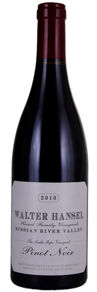 2010 Walter Hansel South Slope Pinot Noir, 750ml