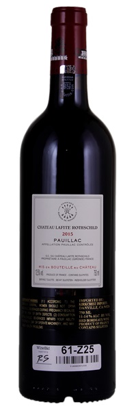2015 Château Lafite-Rothschild, 750ml