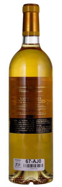 2015 Château d'Yquem, 750ml