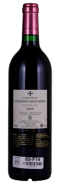 2015 Château La Mission Haut Brion, 750ml