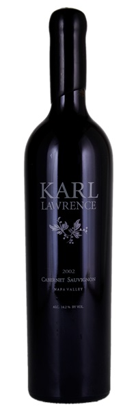 2002 Karl Lawrence Cabernet Sauvignon, 750ml